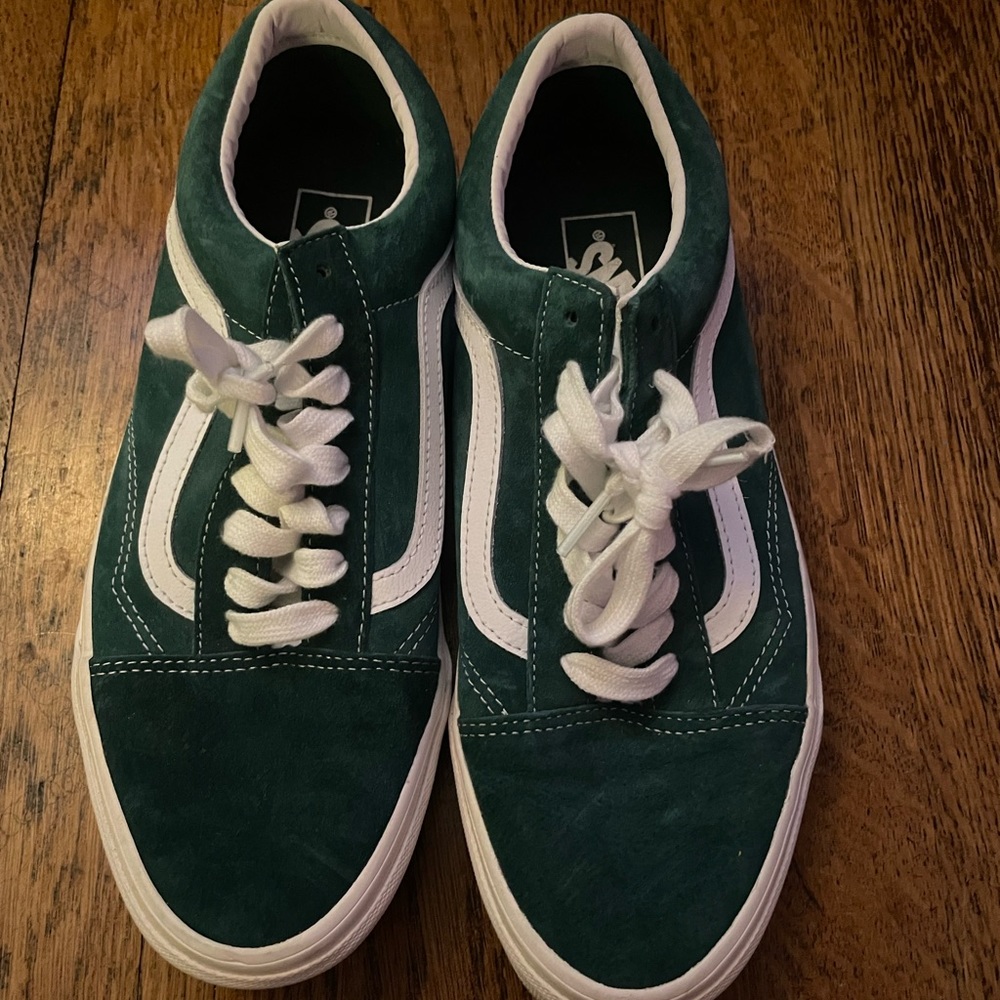 Hunter Green Vans